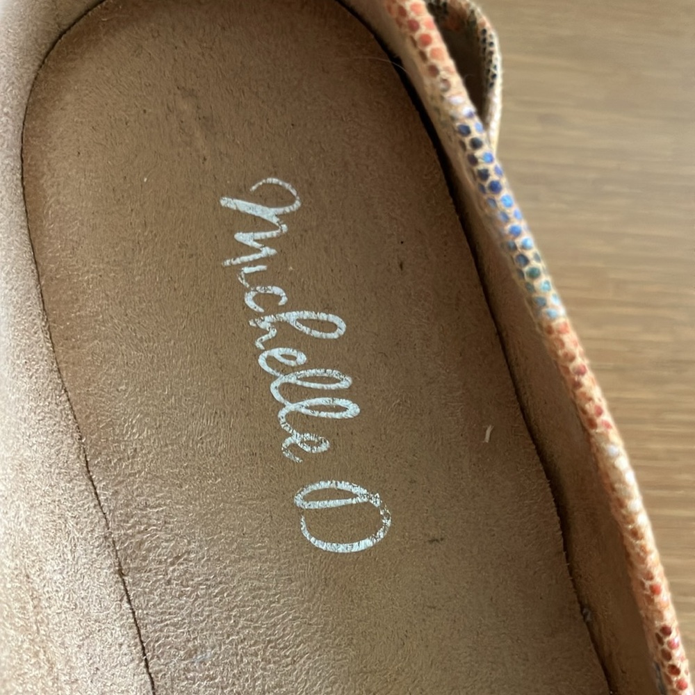 Michelle D Floral Flats with Bow Accent - Picture 2 of 5
